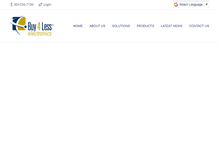 Tablet Screenshot of buy4lessinc.com